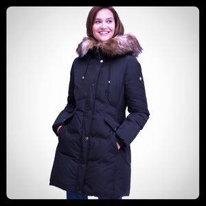 Kate Spade ♠️ Black Down Parka Jacket NWT